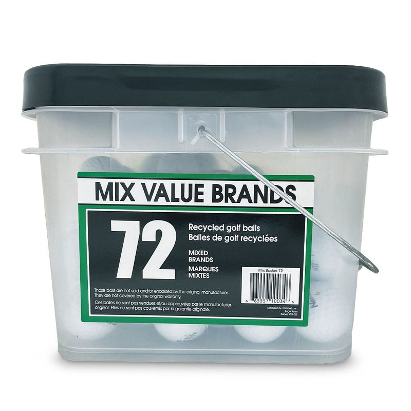 Grade B Mixed Recycled Golf Balls, 72-pk E1X2