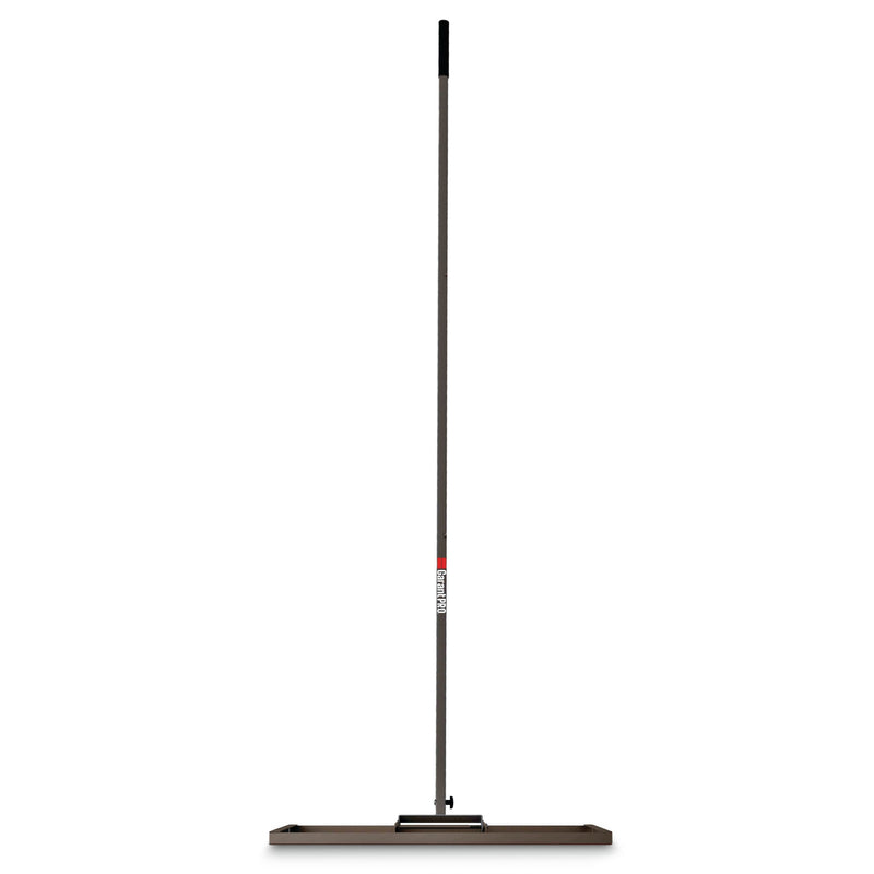 Heavy Duty Long Handle Lawn Levelling Rake for Yard/Garden E6Z0