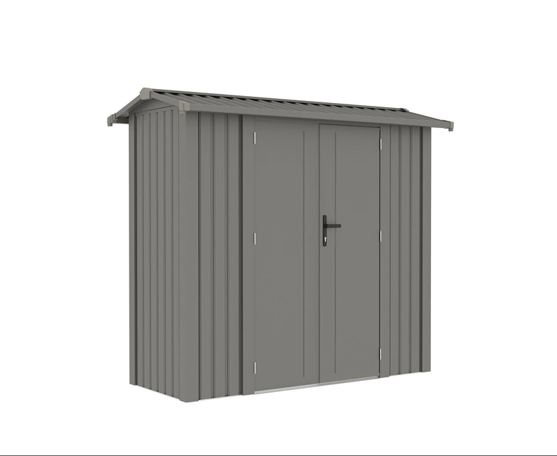 Penguin Willow Metal Shed, Slate P3T0