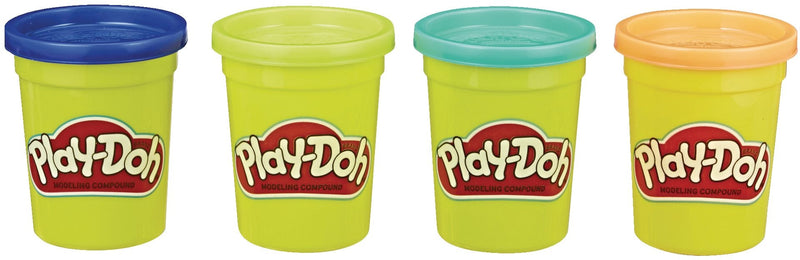 Play-Doh Modeling Compound Creative Toy for Toddlers, Assorted 4 pk, Ages 2+ N3G8