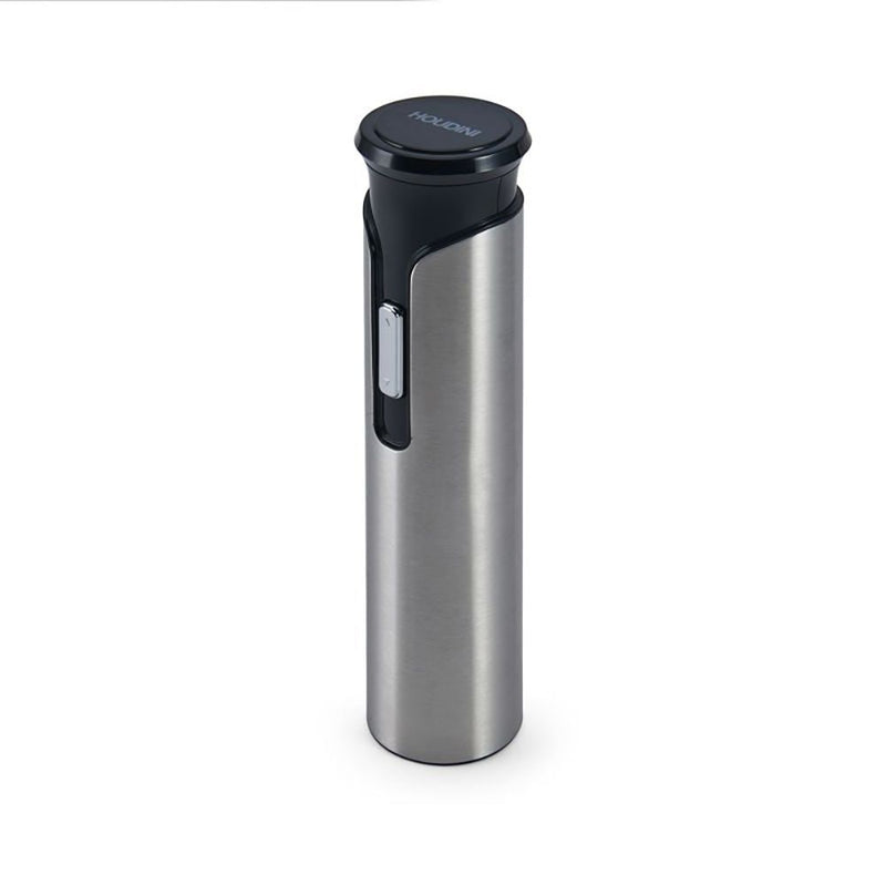 Electric Stainless Steel Wine Corkscrew, Battery Operated Q2F6