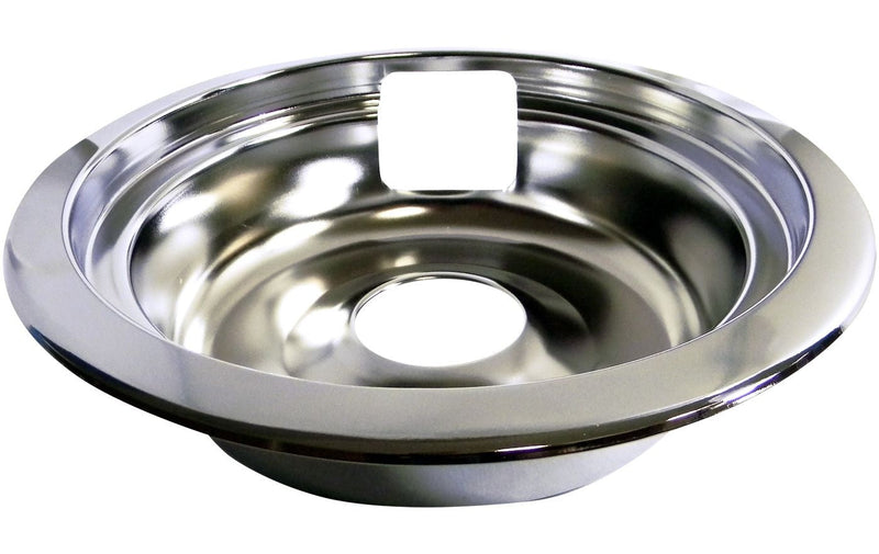 62469 Universal Stove Drip Pan with Trim Ring, Bright Chrome, 6-in Q5T1