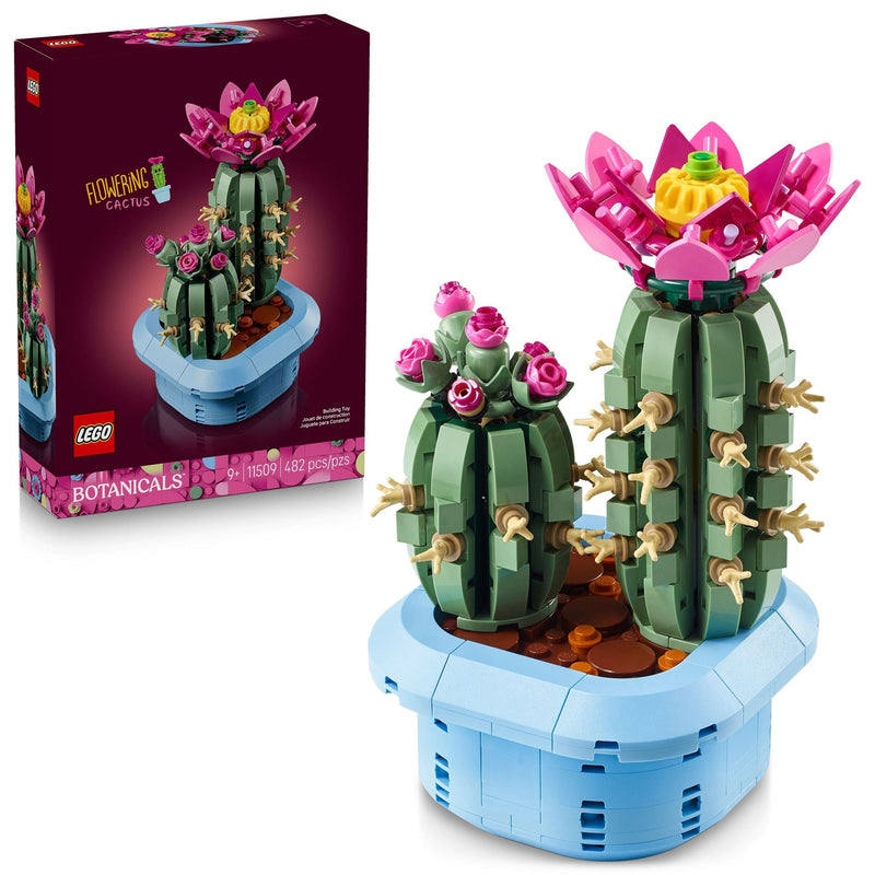 The Botanical Collection Flowering Cactus Building Set - 11509, 482-pcs, Ages 9+ P9N8
