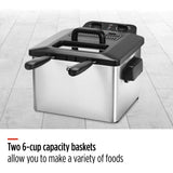 Deep Fryer with 2 Basket Capacity, Stainless Steel, 4.5-L I7Z2 - product image 6