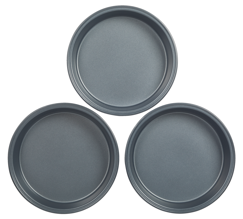 Non-Stick Round Cake Pans, 8-in, 3-pc R8S3 - product image 1