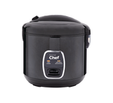 One-Touch Non-Stick Rice Cooker & Steamer, Black, 20 Cups T0V7 - product image 2