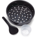 One-Touch Non-Stick Rice Cooker & Steamer, Black, 20 Cups T0V7 - product image 5