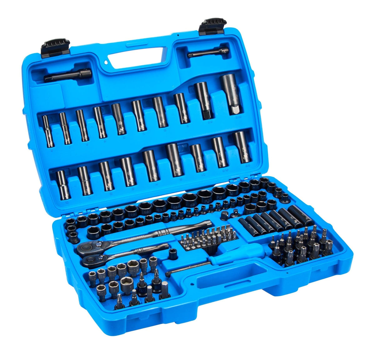 140 Piece 1/4" and 3/8" Drive Black Socket Set S3T3 - product image 5