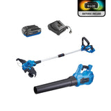 20V Cordless 12" String Trimmer and 370CFM Blower Combo Kit with PWR POD 2 Ah Battery and Charger O6K4 - product image 3