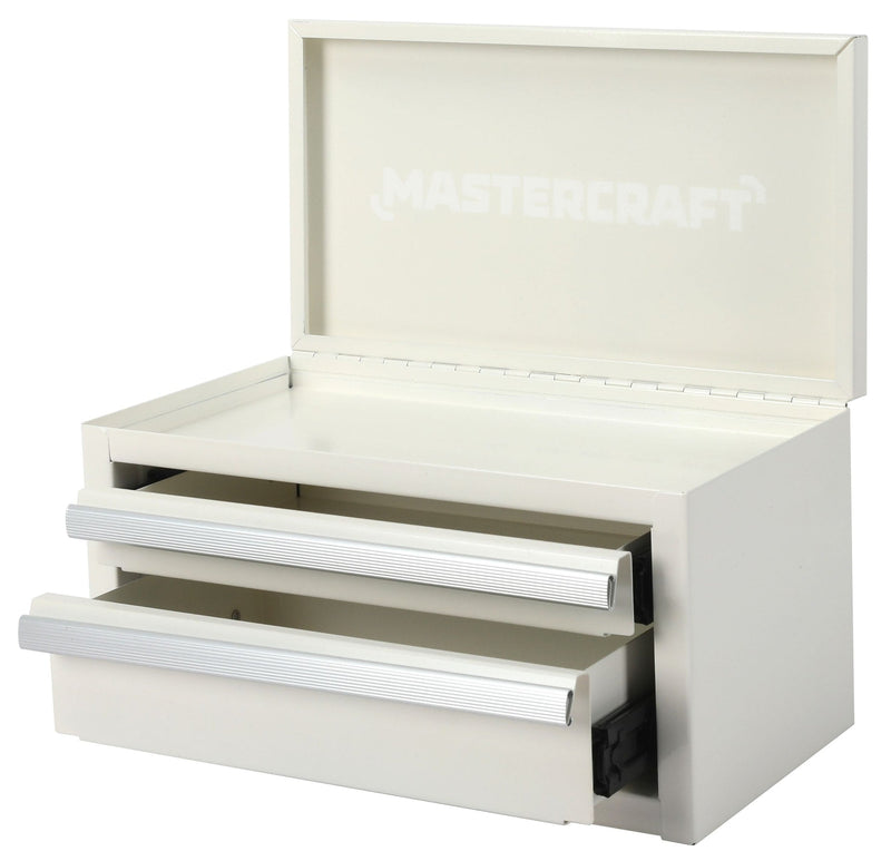 Mini Toolbox with 2 Drawers, New White K9H5