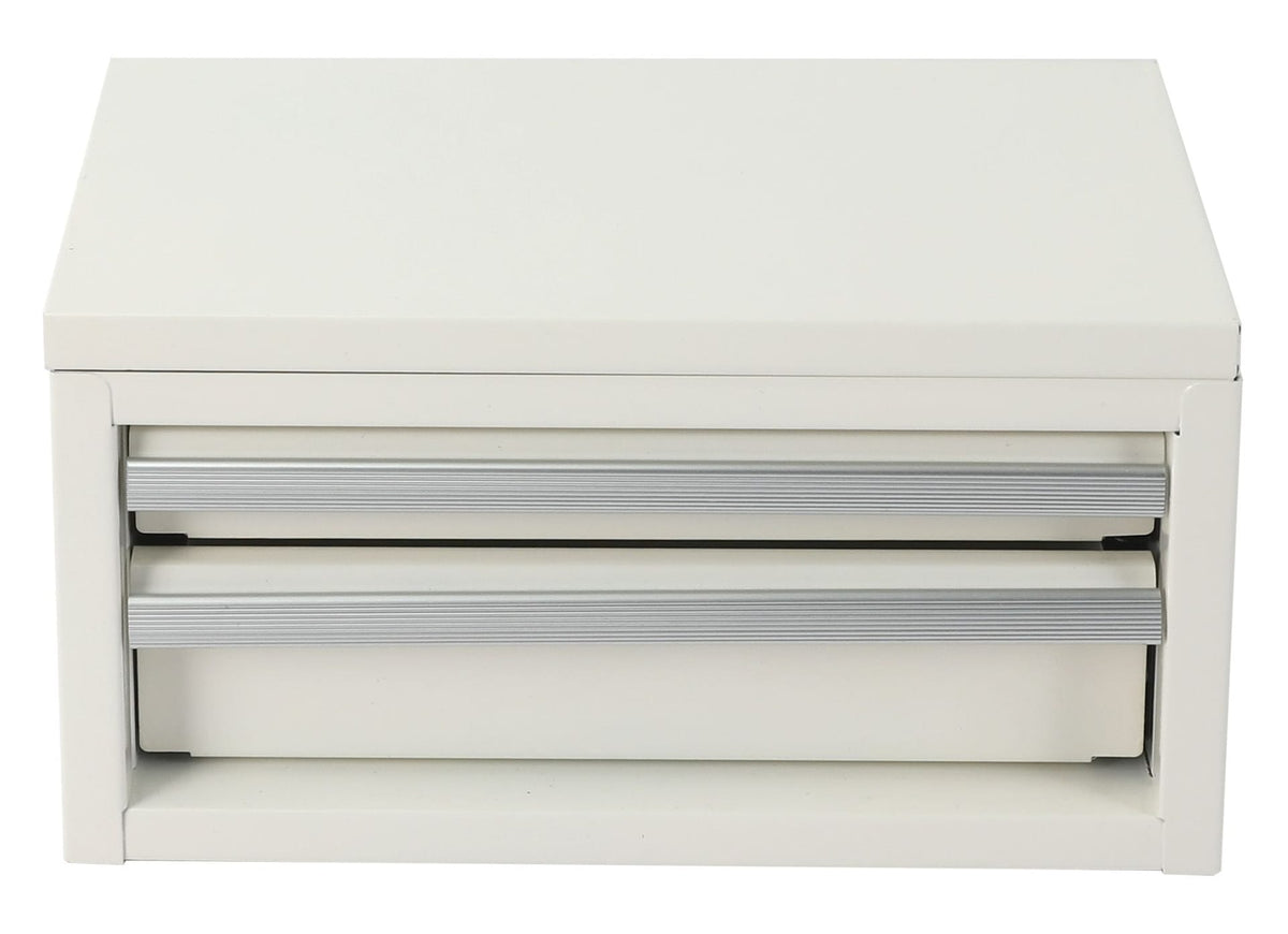 Mini Toolbox with 2 Drawers, New White K9H5 - product image 3