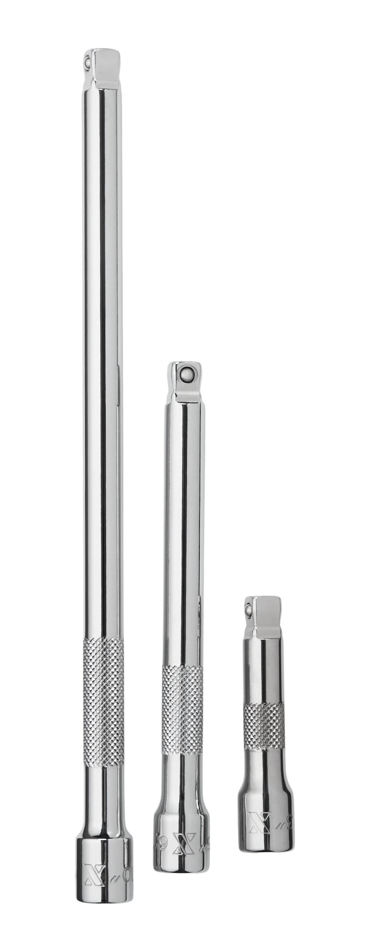 3 Piece 3/8" Drive Wobble Extension Bar Set V5F6