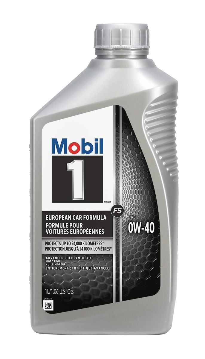 1 0W40 Synthetic Engine Oil, 1-L X4E4
