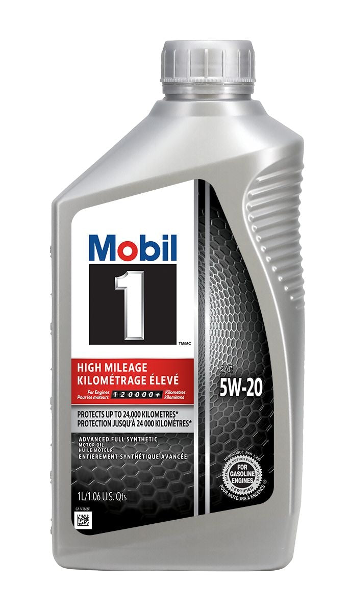 1 High Mileage 5W20 Synthetic Engine/Motor Oil, 1-L S2J5 - product image 1
