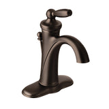 Brantford Single Handle High Arc Single Hole Bathroom Sink Faucet, WaterSense Certified, Oil Rubbed Bronze I9K0 - product image 1