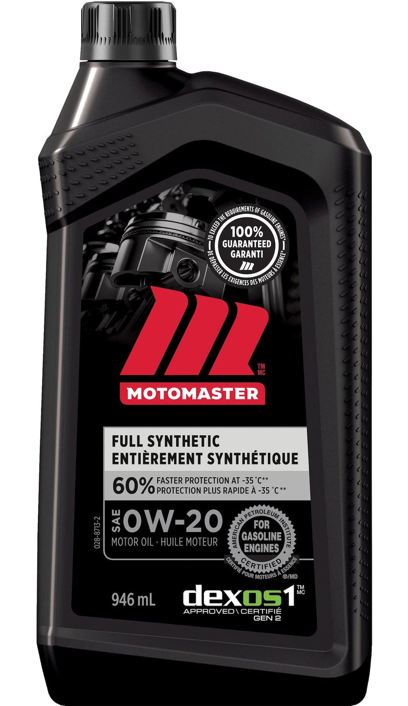 0W20 Synthetic Engine/Motor Oil, 946-mL W5U0