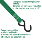 1,500-lb Ratchet Tie-Down Straps, with Padded Handle, 1-in x 14-ft, (2.5 cm x 4.3 m), 4-pk F9E5 - product image 6