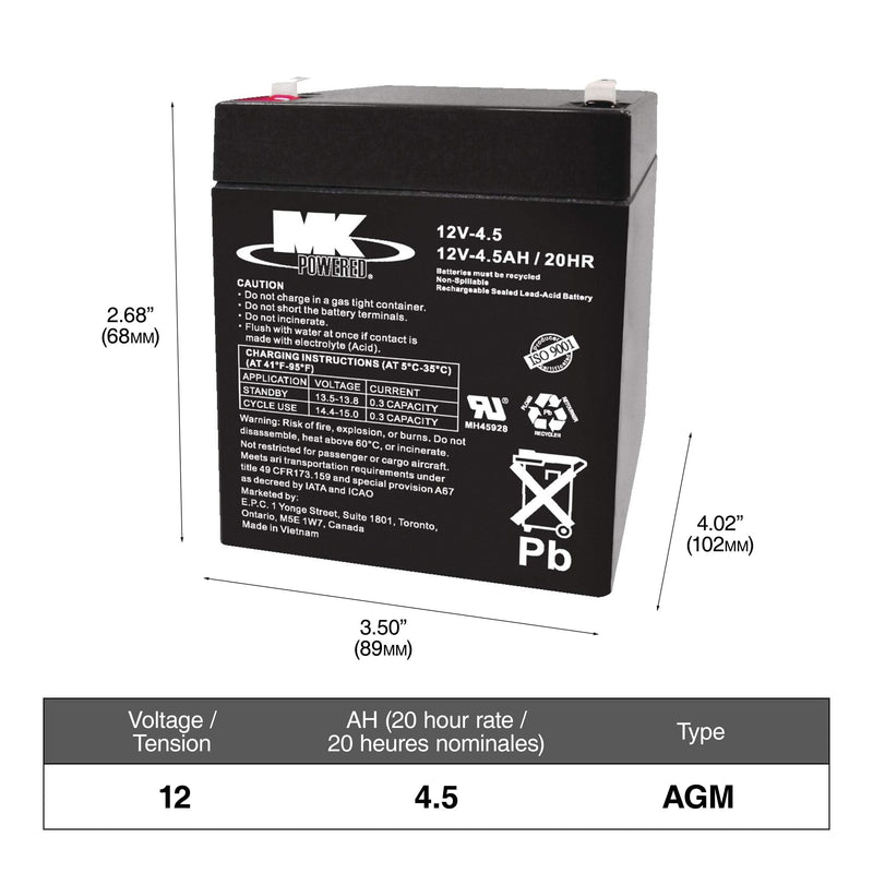 Group Size 96R Battery, 590 CCA M0F5