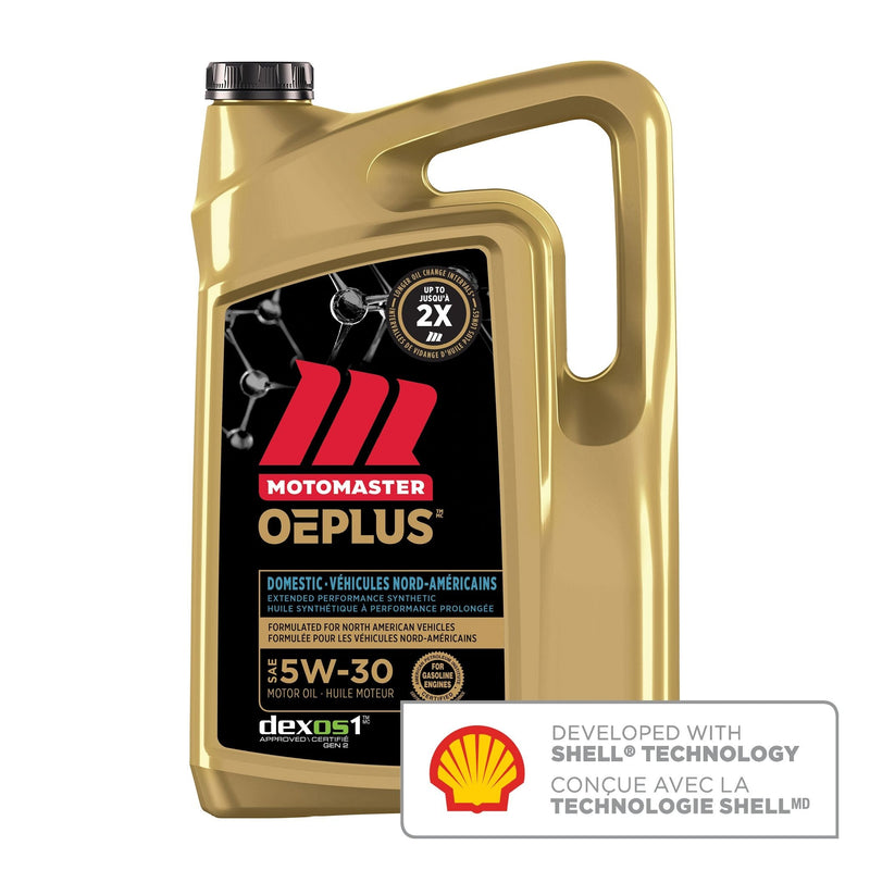 OEPLUS Domestic Premium 5W30 Synthetic Engine/Motor Oil, 5-L F7W6
