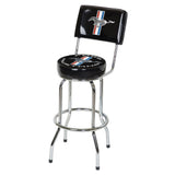 Swivel Bar Stool with Backrest O7I3 - product image 1