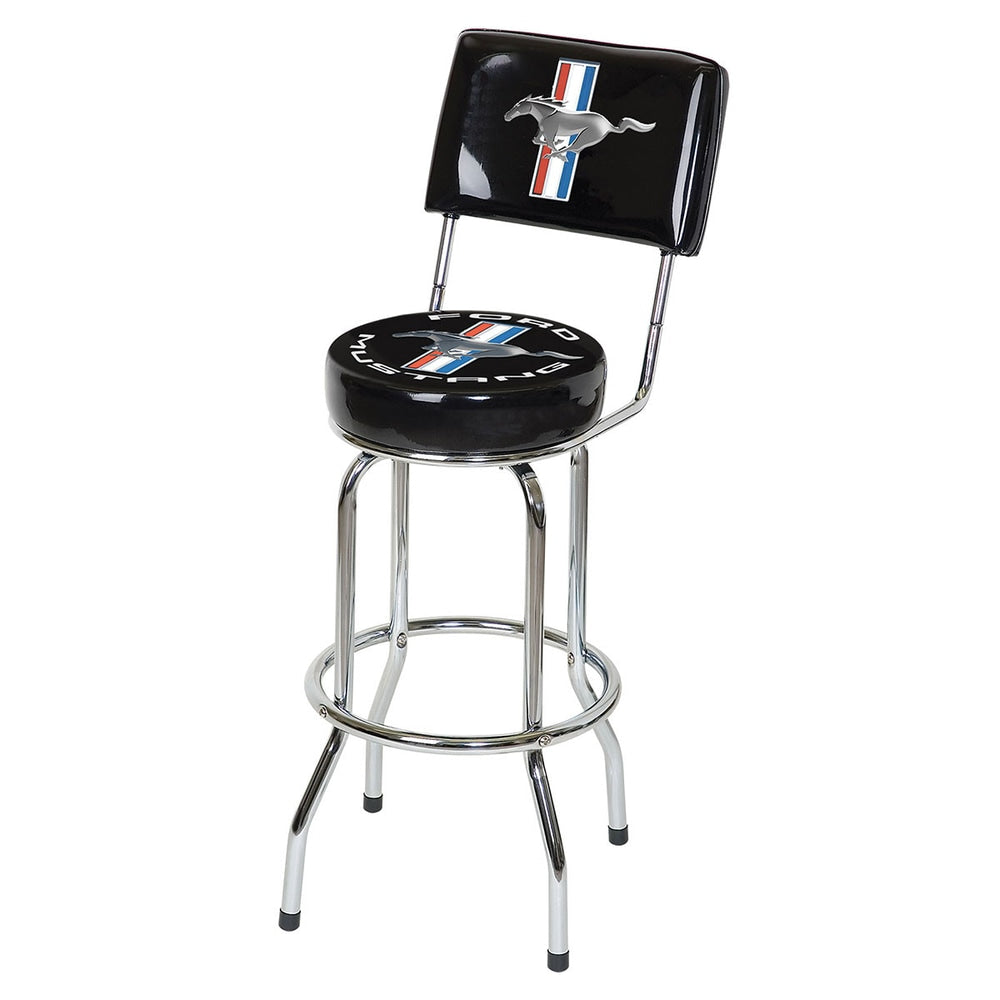 Swivel Bar Stool with Backrest O7I3 - product image 1