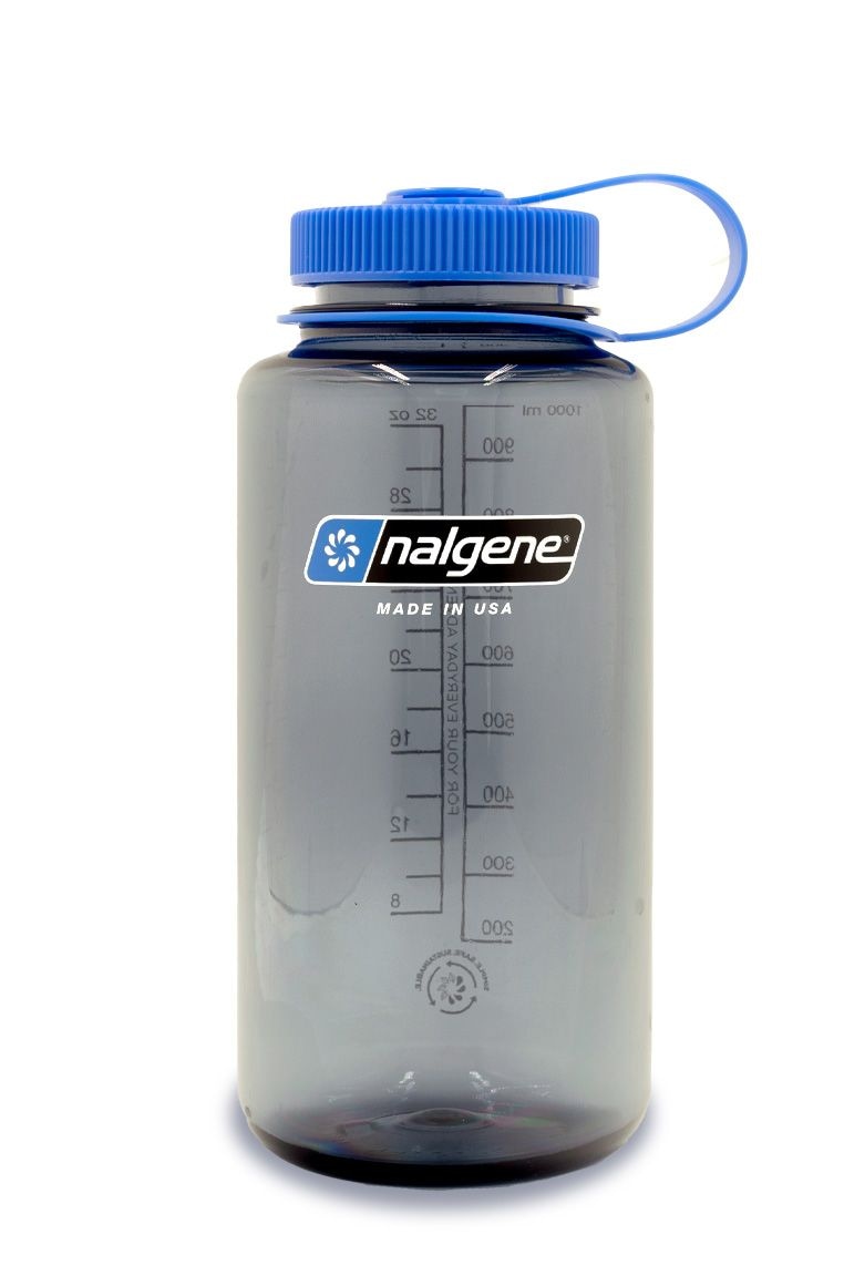 Sustain Wide Mouth Water Bottle, Grey, 1 L L9A6