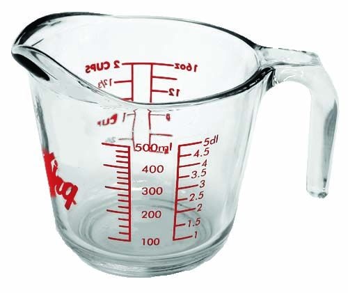 Originals Glass Measuring Cup, 500-ml Q5G4