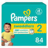 Swaddler Size 2 Leak-Free Baby Diapers, 84-pc X7K4 - product image 1