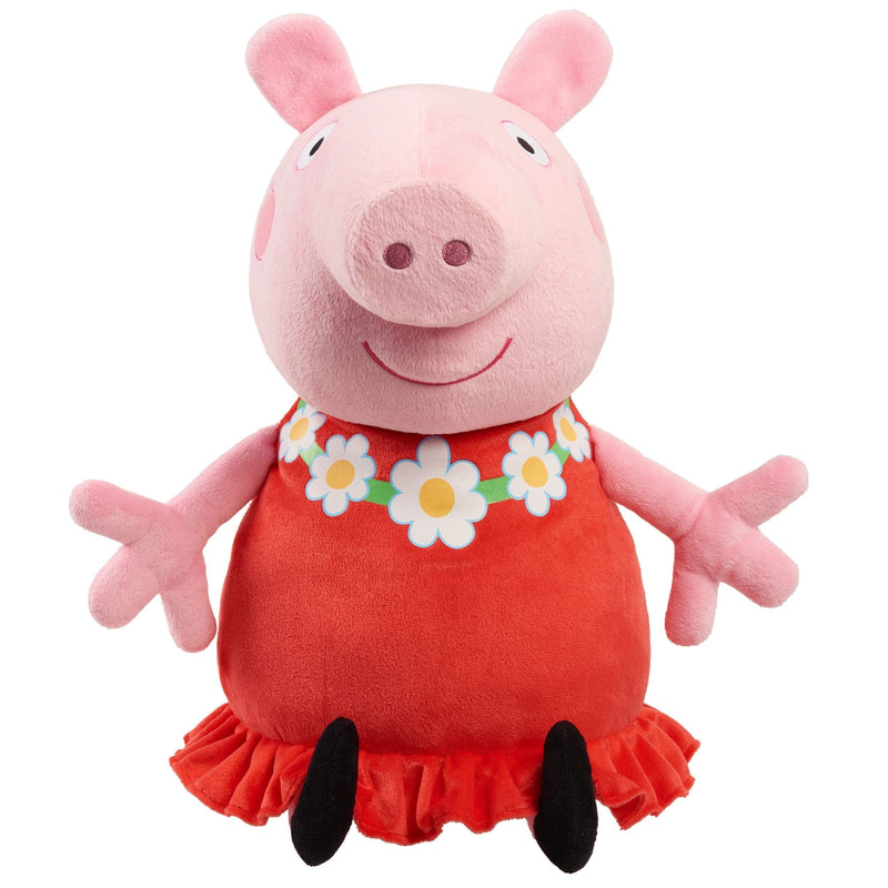 Pig Jumbo Plush Stuffed Animal, 24.75-in M4J8