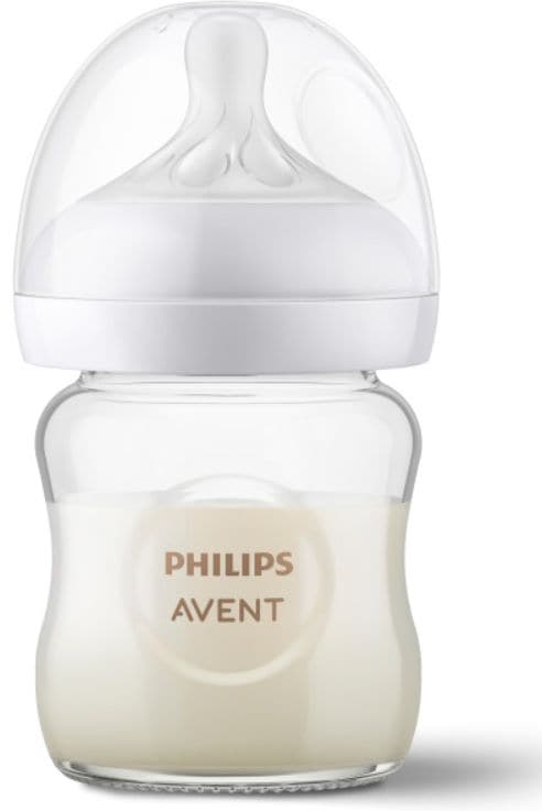 Glass Bottle with Response Nipple 4-oz, 1-pk P3U3