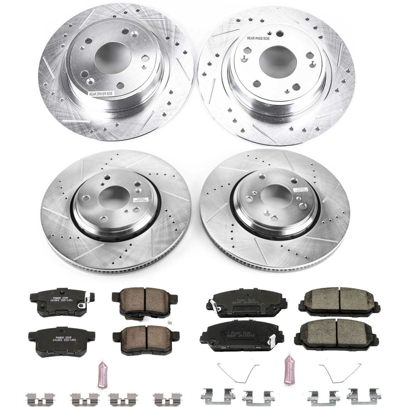 Z23 Evolution Sport Performance Brake Kit - Front & Rear (Part# K6000 - K16000) L1P0