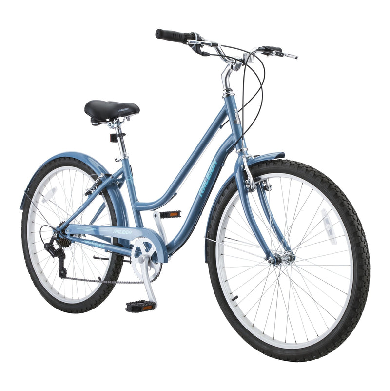 Bluff Comfort Bike, Alloy V-brakes, 26-in, Blue U0A8