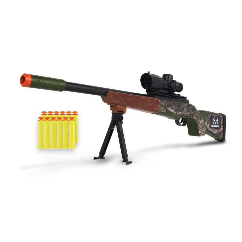 Green Hunting Rifle Toy with Built-in Scope M2D3