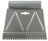Multi-Purpose Steel V-Notch Adhesive Spreader/Applicator Tool, 3/16 x 6-in Z4R4 - product image 2