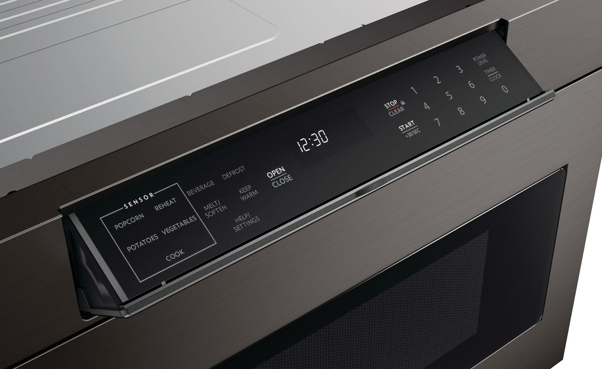 Black Stainless Steel Microwave Drawer Oven, 24-in U9K7 - product image 4