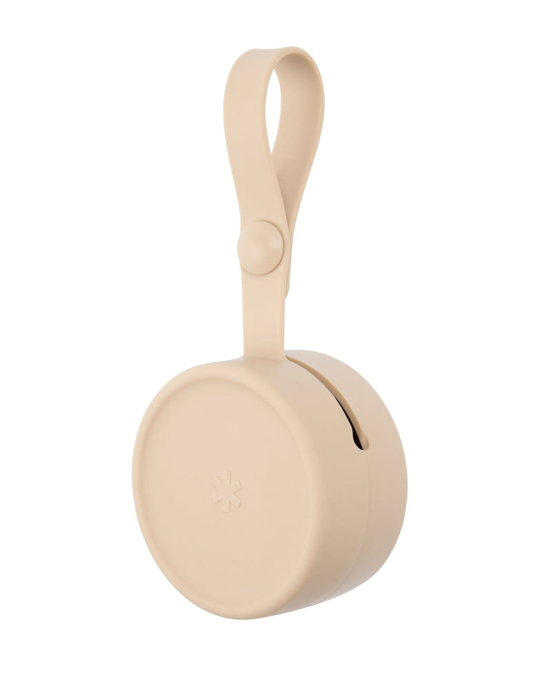 Silicone BPA-Free Pacifier Case, Beige K0T4