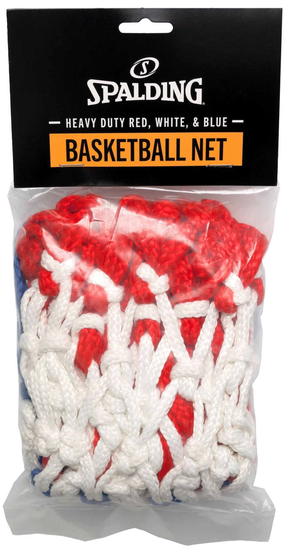 Heavy Duty Indoor/Outdoor Standard Replacement Basketball Net, Red/White/Blue O2J1 - product image 1