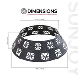 Shelton Fire Ring, Black B4D7 - product image 5