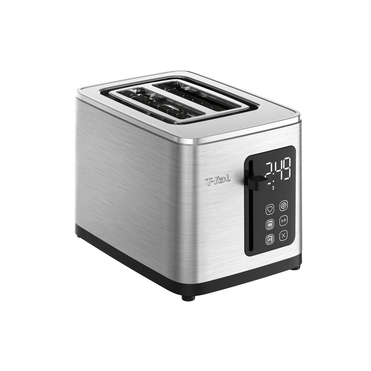 2-Slice Stainless Steel Digital Toaster, Extra wide slots, 7 Browning levels A6E4 - product image 1
