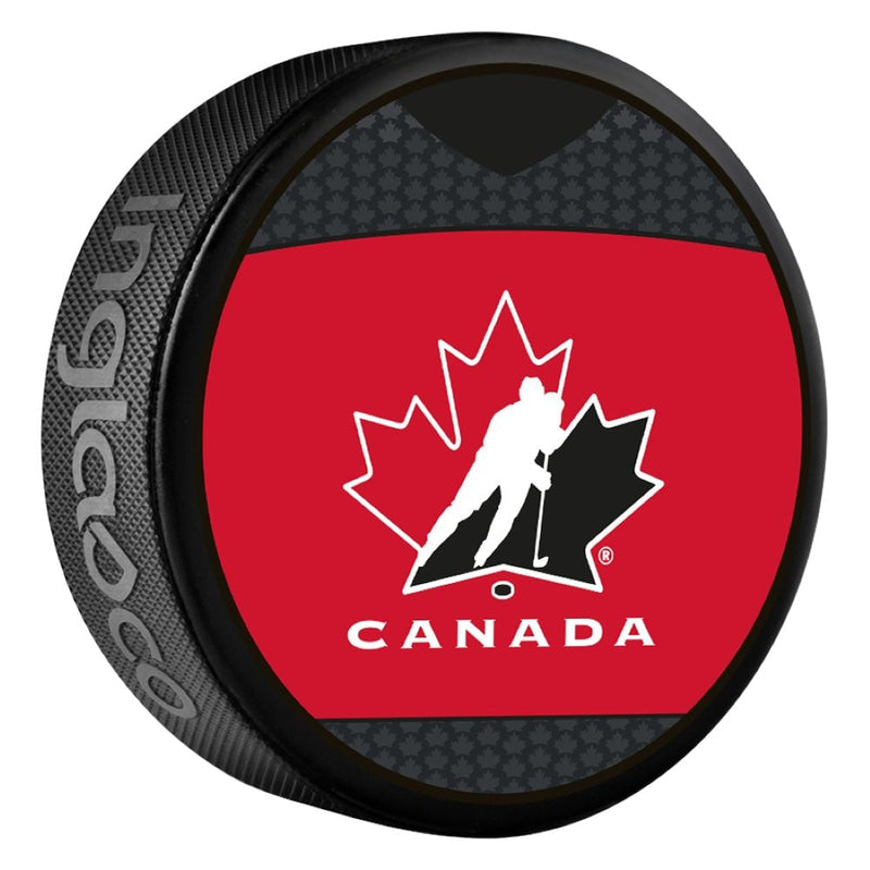 Team Canada Souvenir Hockey Puck, 6-oz N0V5