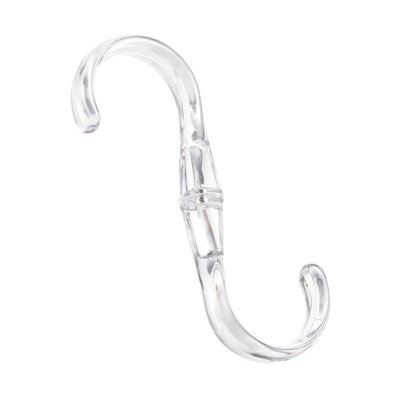 The Home Edit Clear Hanging S Hook, For Closet Organization L8U3