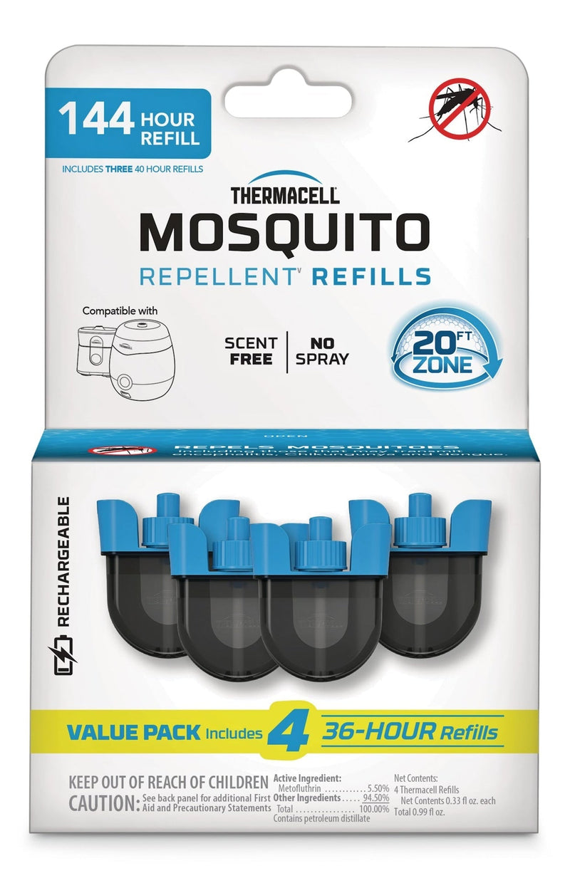 E-ZoneGuard Rechargeable Mosquito Repellent Refill 144-Hour Pack A5V4