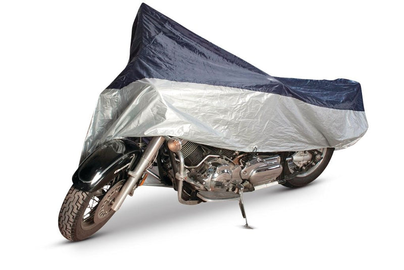 200 Series Fabric Motorcycle Cover for Water & UV Resistance, Large K8V8