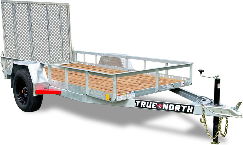 60-in x 10-ft Galvanized Utility Trailer L8J6