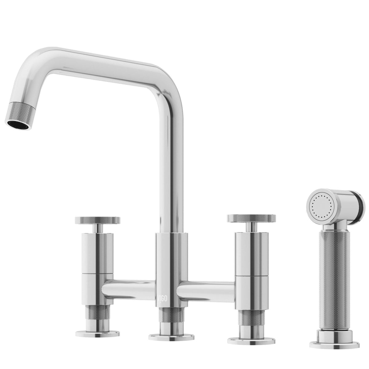Cass 2-Handle Bridge Kitchen Faucet O6N7 - product image 1