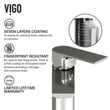 Norfolk Single Handle Vessel Bathroom Sink Faucet, WaterSense Certified, Brushed Nickel S6K2 - product image 3