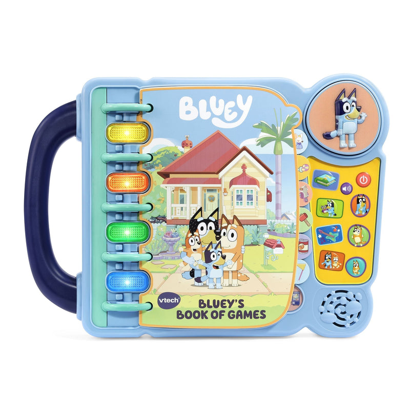Bluey Bluey's Book of Games, Ages 3-6 F8H4