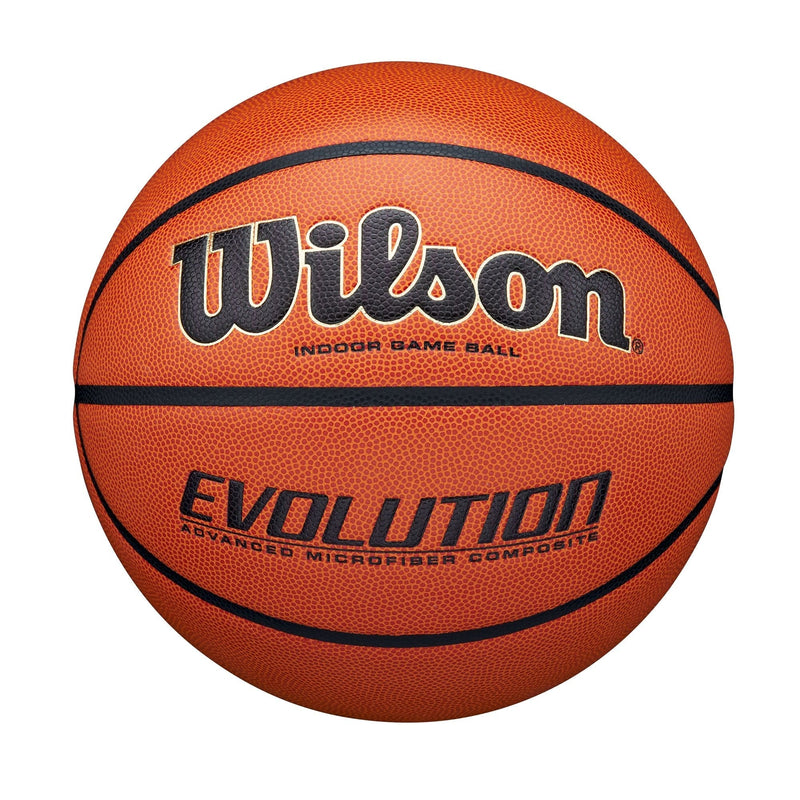 Evolution Indoor Composite Game Basketball, Size 6, Brown M3C5