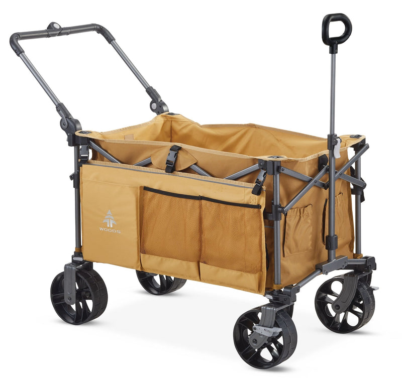 Overlander Fully Equipped Folding Wagon, 102-kg Capacity L7O8