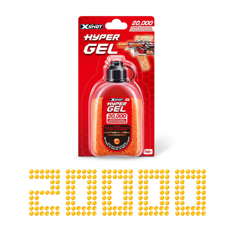 Hyper Gel Eco-Safe Pellet Refills, 20000-Balls, Ages 14+ J3T6